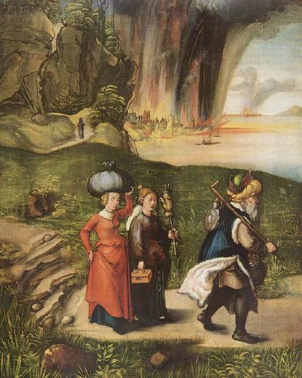 Albrecht Durer Loths Flucht